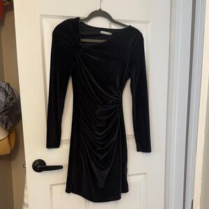 Abercrombie Black Velvet Dress Size M